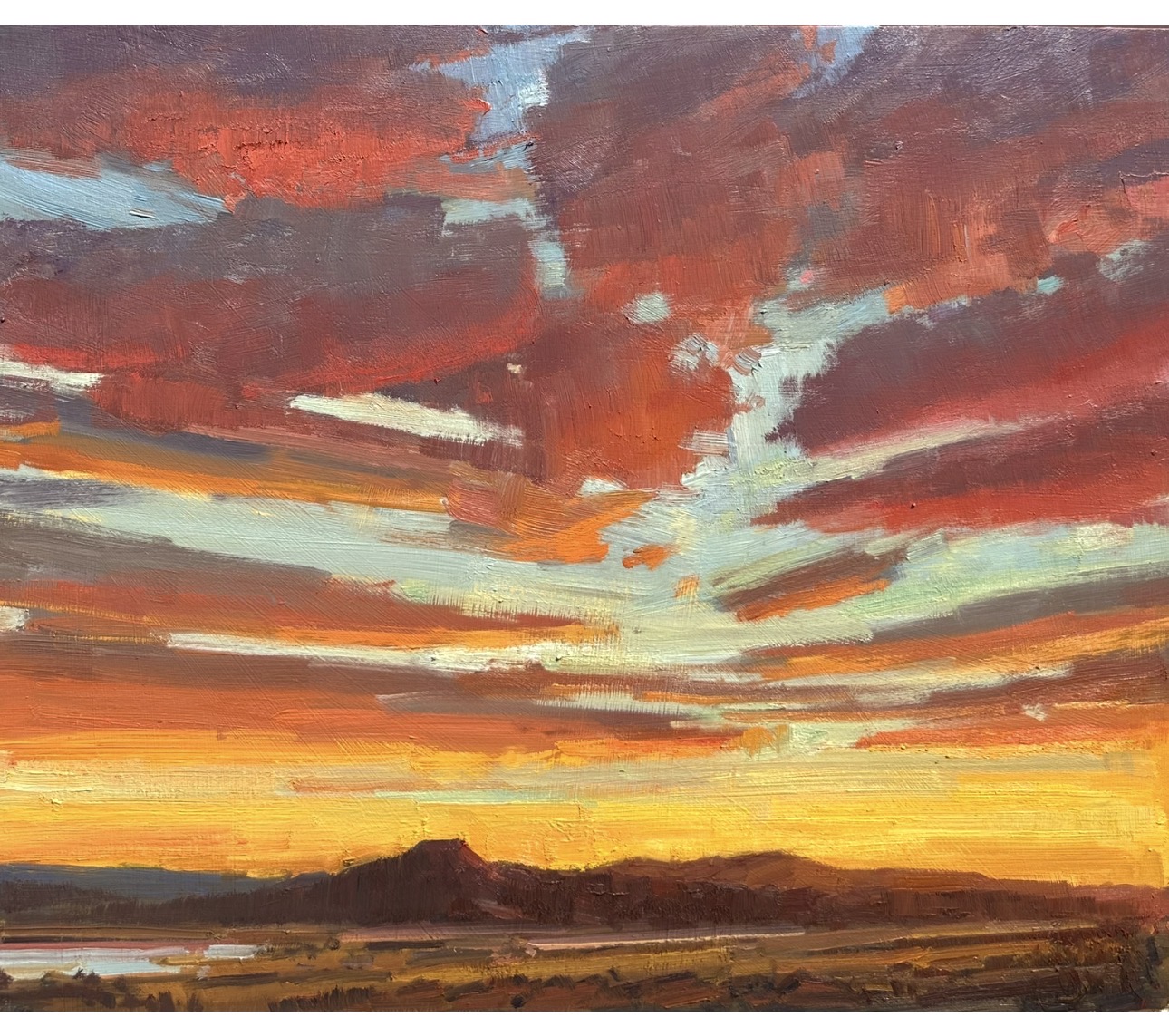 Cerro Pedernal Cielo - 20x24