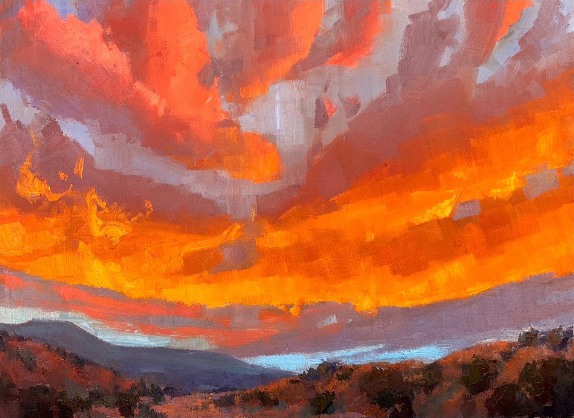 Cosmic Fire - 30x40